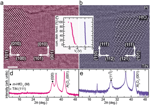 Grain boundaries in anatase HfO2.