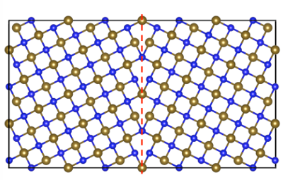 Grain boundaries in solar absorbers.
