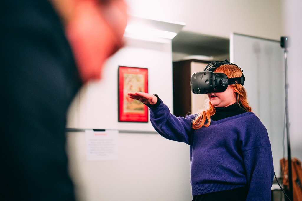 Virtual reality nanoparticles.